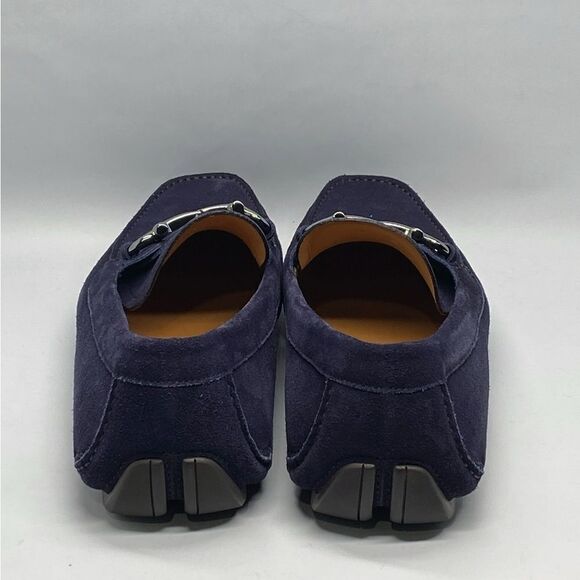 Ferragamo Parigi Gancini Suede Driving Loafer size 12 - Picture 6 of 12